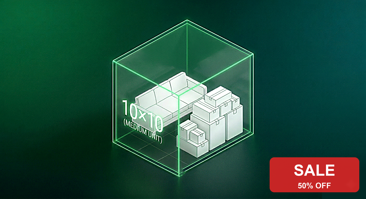 10x10 Drive-Up storage unit