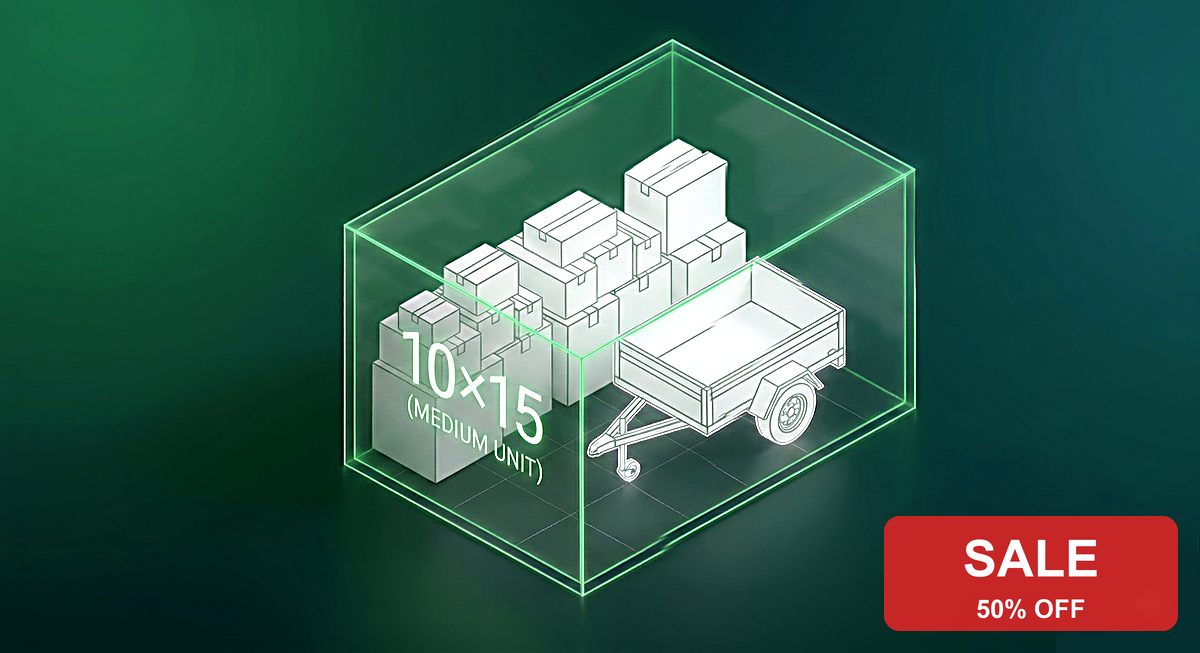 10x15 Drive-Up storage unit