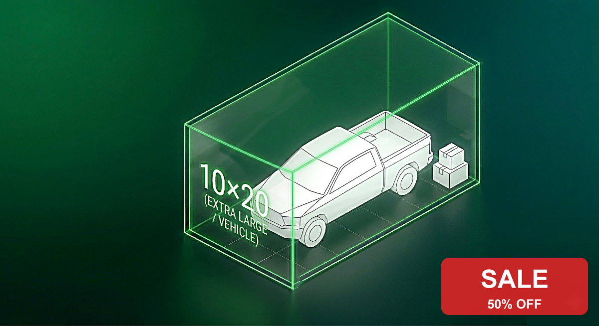 10x20 Drive-Up storage unit