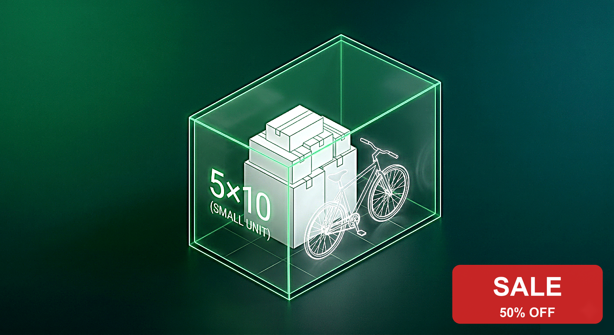 5x10 Drive-Up storage unit